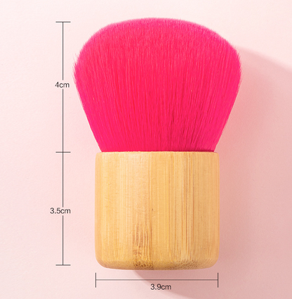 Makeup Brush Bamboo Handle Red Hair Small Fat Dun Single Support Loose Brush