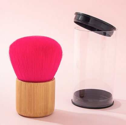 Makeup Brush Bamboo Handle Red Hair Small Fat Dun Single Support Loose Brush